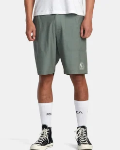 RVCA Shorts / Hybrids>ALL TIME HEMP HYBRID 19" SHORTS