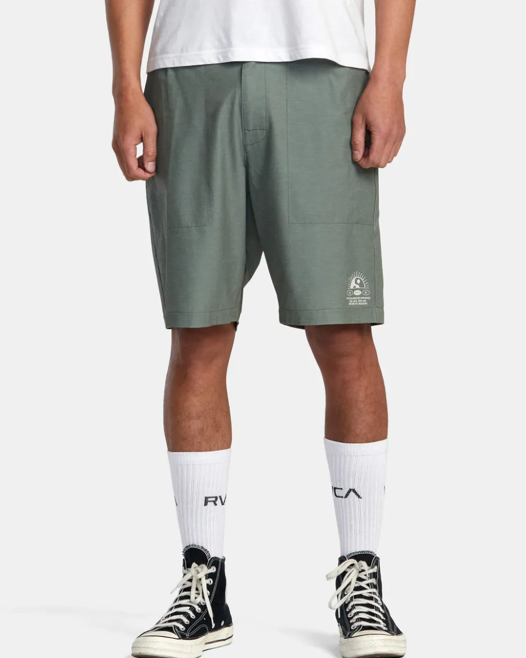 RVCA Shorts / Hybrids>ALL TIME HEMP HYBRID 19" SHORTS