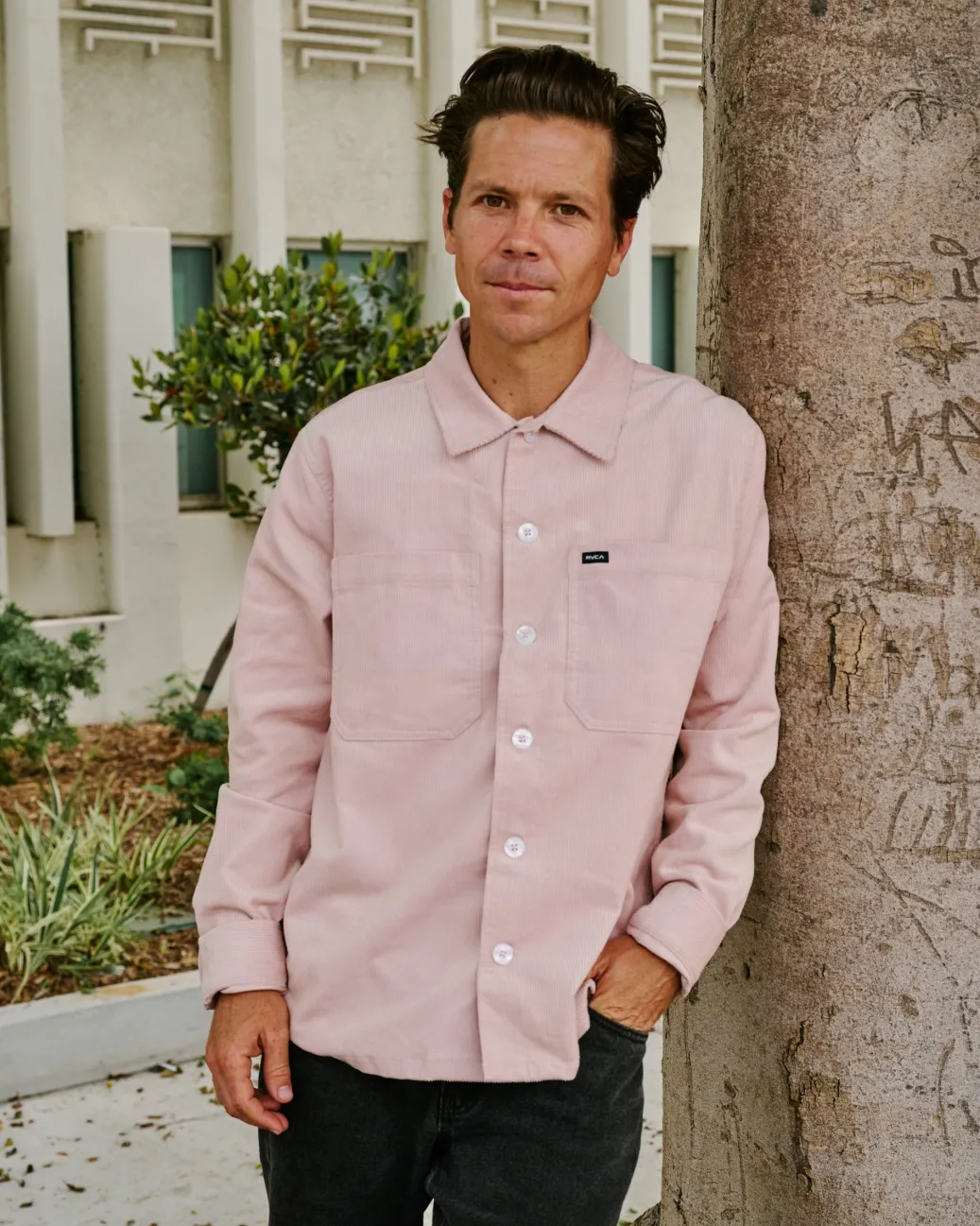 RVCA Jackets|Shirts / Flannels>AMERICANA CORDUROY OVERSHIRT