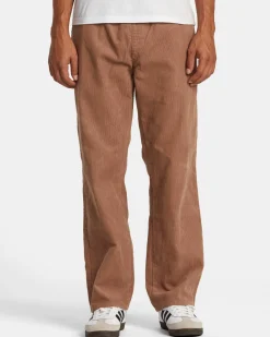 RVCA Pants>AMERICANA ELASTIC WAIST CORD PANTS