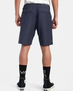 RVCA Shorts / Hybrids>BACK IN HYBRID 19" SHORTS