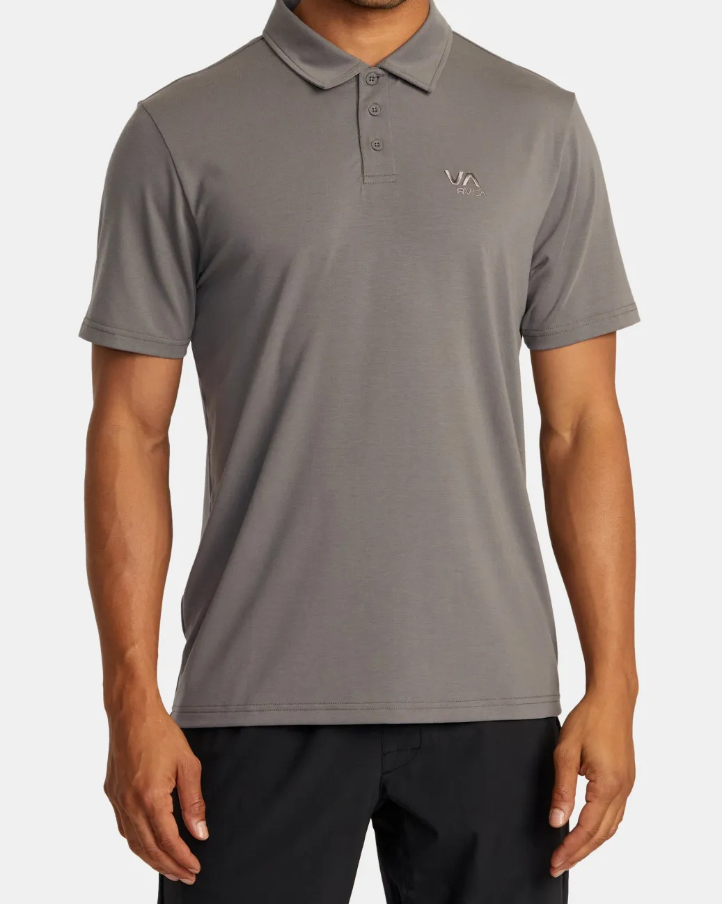 RVCA Workout Shirts|Tees / Tanks>BALANCE SHORT SLEEVE POLO TEE