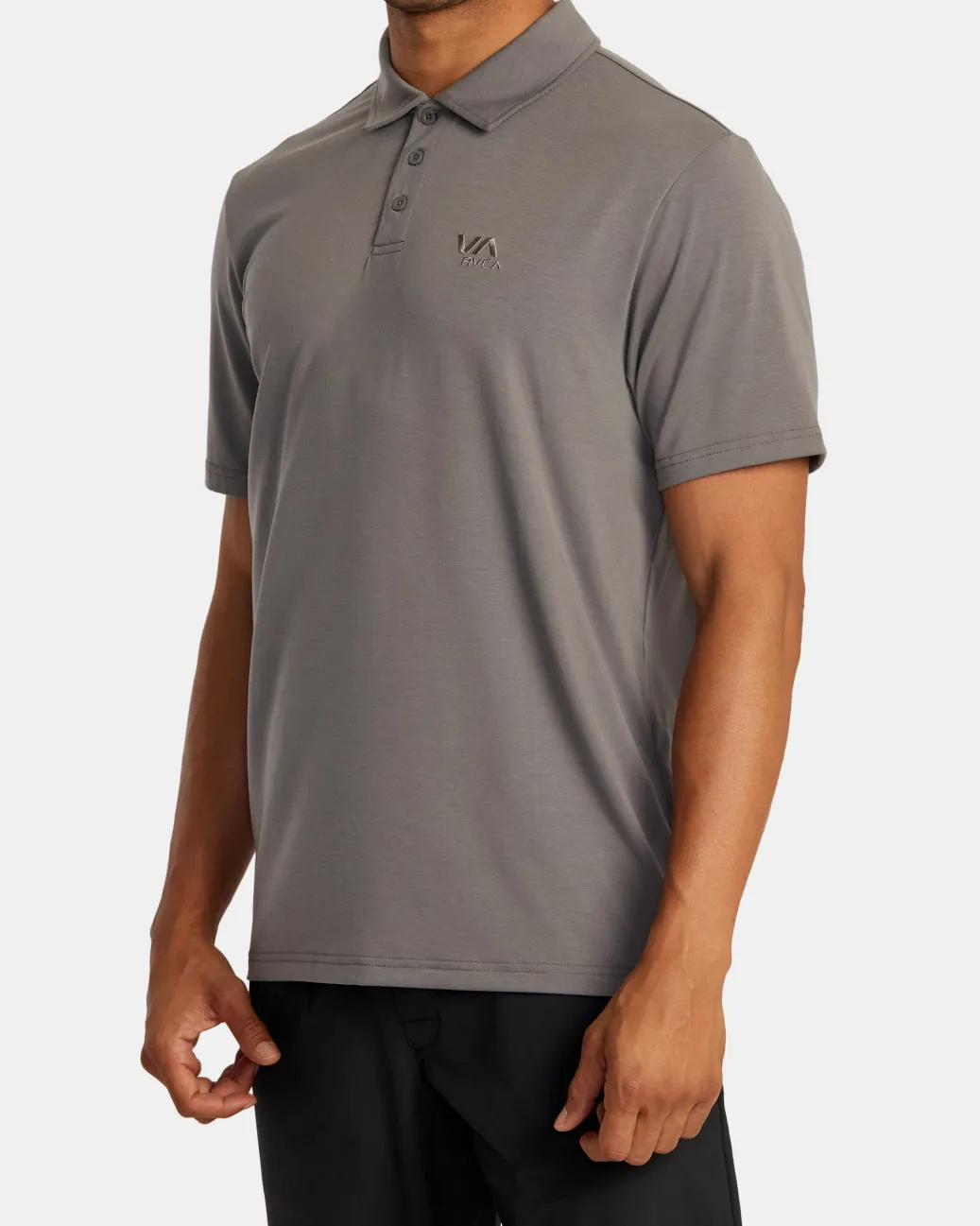 RVCA Workout Shirts|Tees / Tanks>BALANCE SHORT SLEEVE POLO TEE