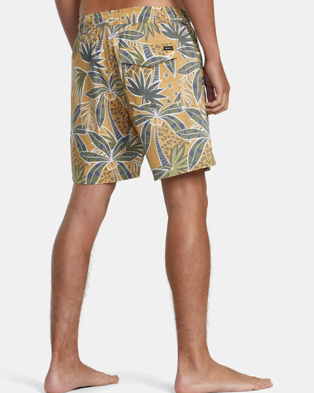 RVCA 16"-17" Outseam>BARNES ELASTIC WAIST 17" BOARDSHORTS