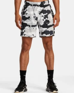 RVCA Athletic Shorts|Athletic Shorts>BEDWIN X STASH YOGGER STRETCH 17" ELASTIC WAIST SHORTS