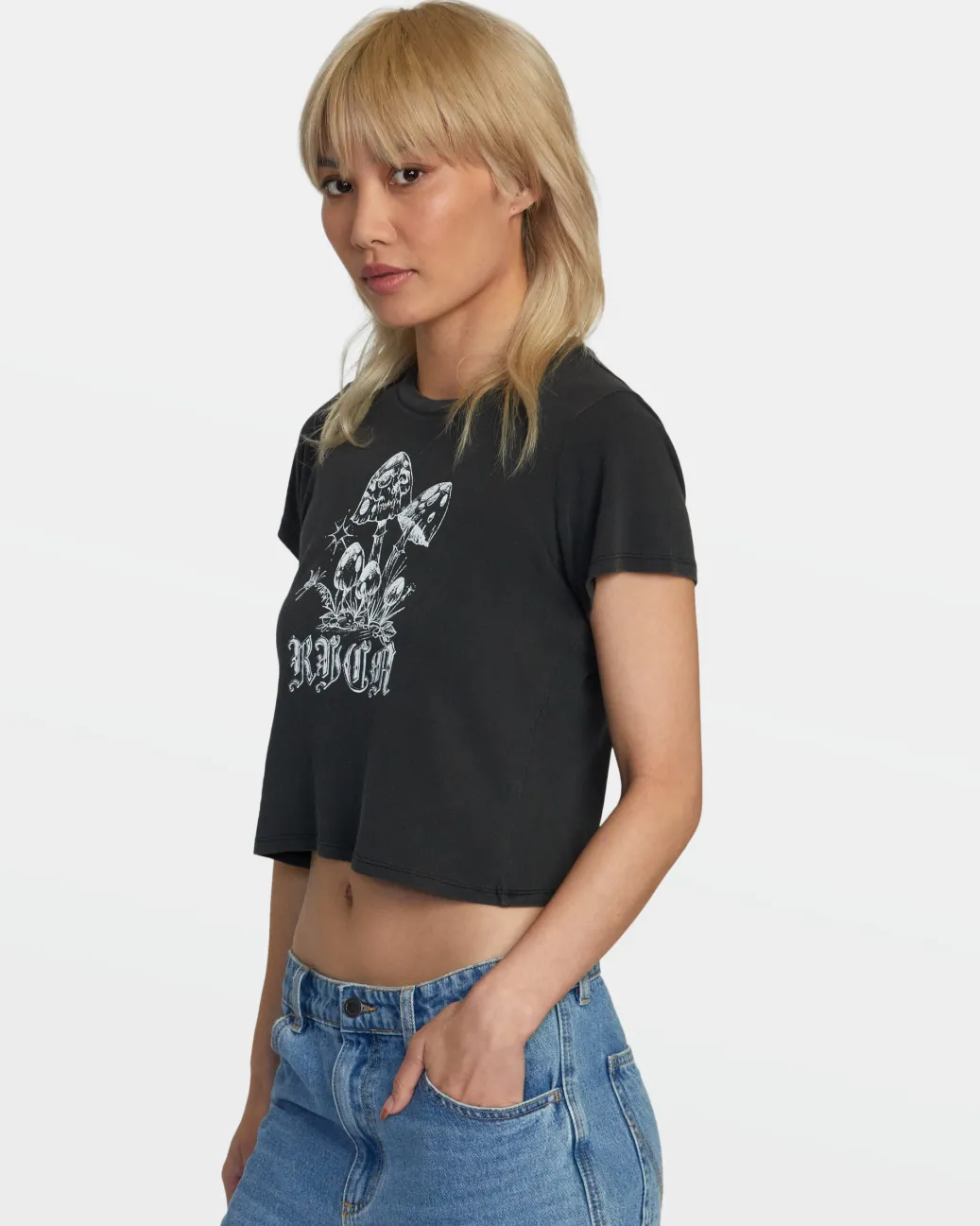 Women RVCA Tees / Tanks>BENJ SPROUTIN T-SHIRT
