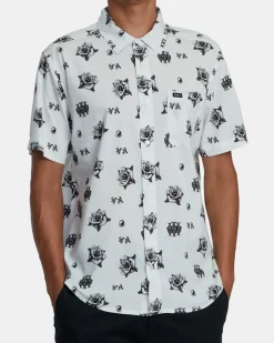 RVCA Shirts / Flannels>BENJAMIN JEANJEAN CEREMONY SHORT SLEEVE SHIRT