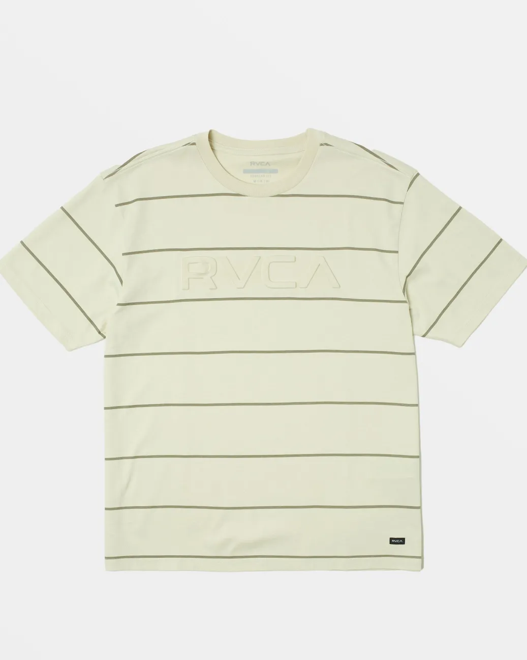 RVCA Tees / Tanks>BEVEL STRIPE SHORT SLEEVE TEE