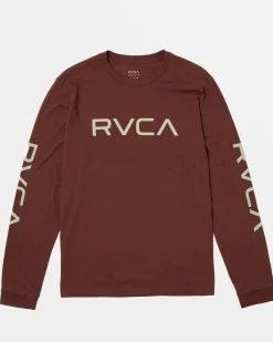 RVCA Tees / Tanks>BIG LONG SLEEVE TEE