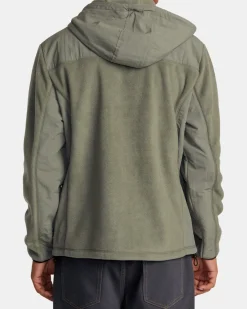 RVCA Hoodies / Sweatshirts>BLOCK FLEECE ZIP