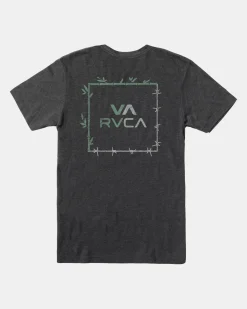 RVCA Tees / Tanks>BORDERED TEE