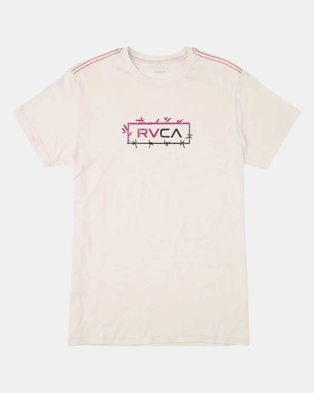 RVCA Tees / Tanks>BORDERED TEE