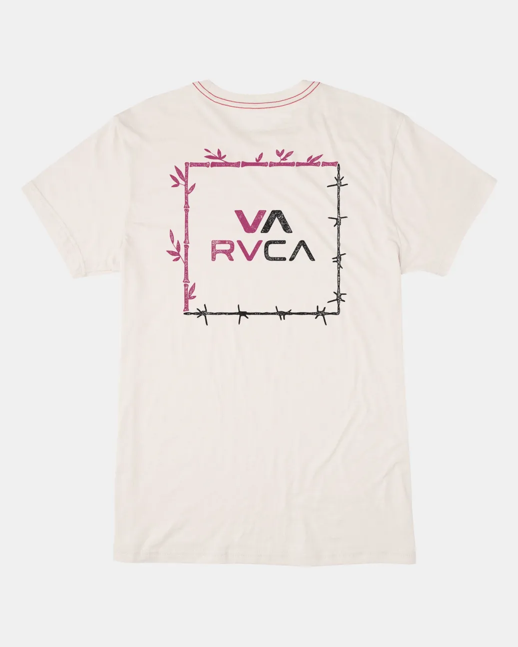RVCA Tees / Tanks>BORDERED TEE