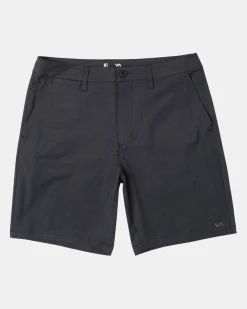 BOY RVCA Shorts>BOYS BACK IN HYBRID 19" SHORTS