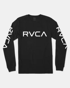 BOY RVCA Tees / Tanks>BOYS BIG LONG SLEEVE TEE