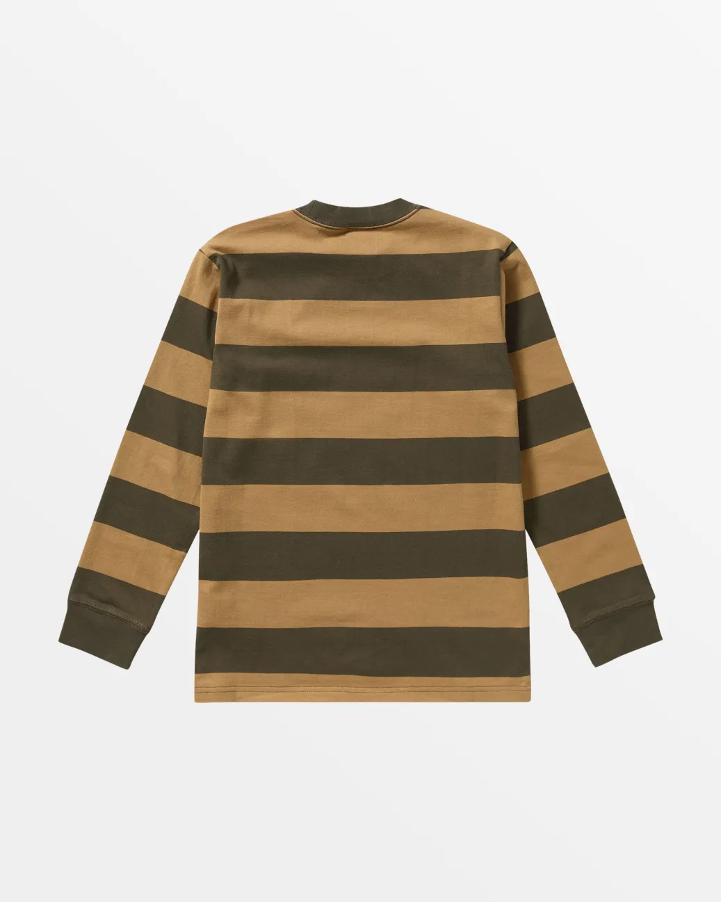 BOY RVCA Tees / Tanks>BOYS CHAINMAIL STRIPE LONG SLEEVE TEE
