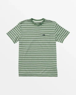 BOY RVCA Tees / Tanks>BOYS MAGNOLIA POCKET TEE
