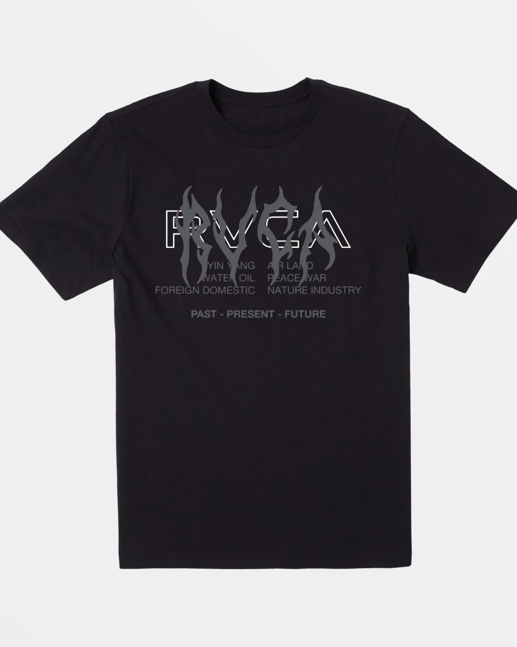 BOY RVCA Tees / Tanks>BOYS METALURGY SHORT SLEEVE TEE