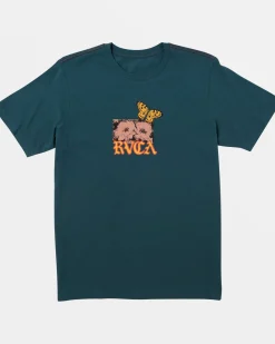 BOY RVCA Tees / Tanks>BOYS OPUNTIA SHORT SLEEVE TEE