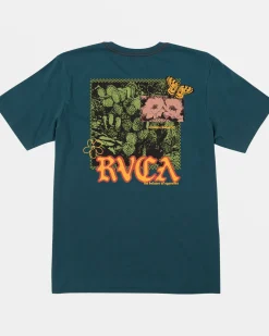 BOY RVCA Tees / Tanks>BOYS OPUNTIA SHORT SLEEVE TEE