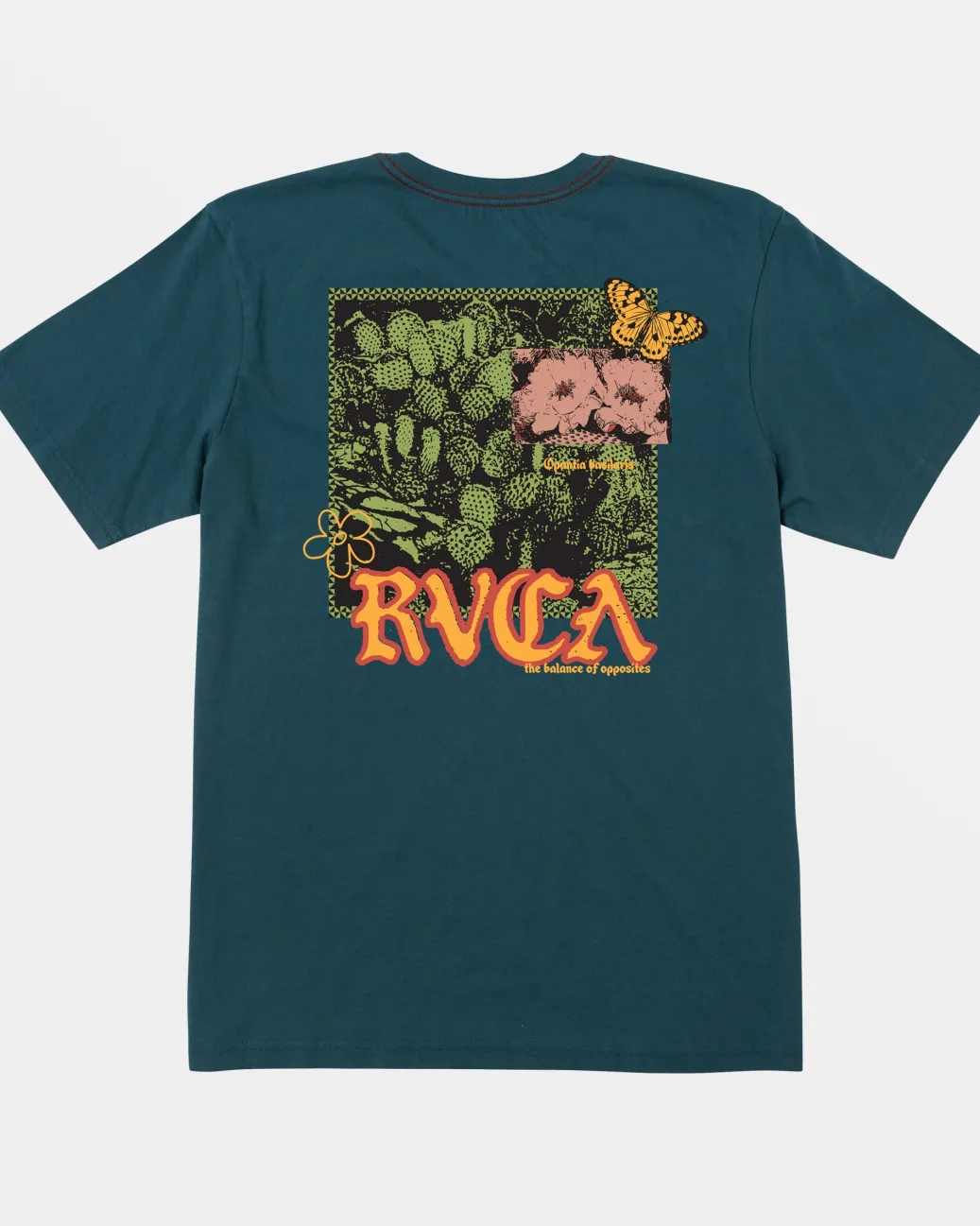BOY RVCA Tees / Tanks>BOYS OPUNTIA SHORT SLEEVE TEE