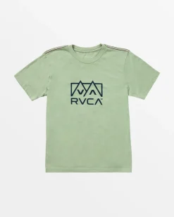 BOY RVCA Tees / Tanks>BOYS PEAKS TEE
