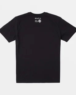 BOY RVCA Tees / Tanks>BOYS RAINBOW SKULL TEE