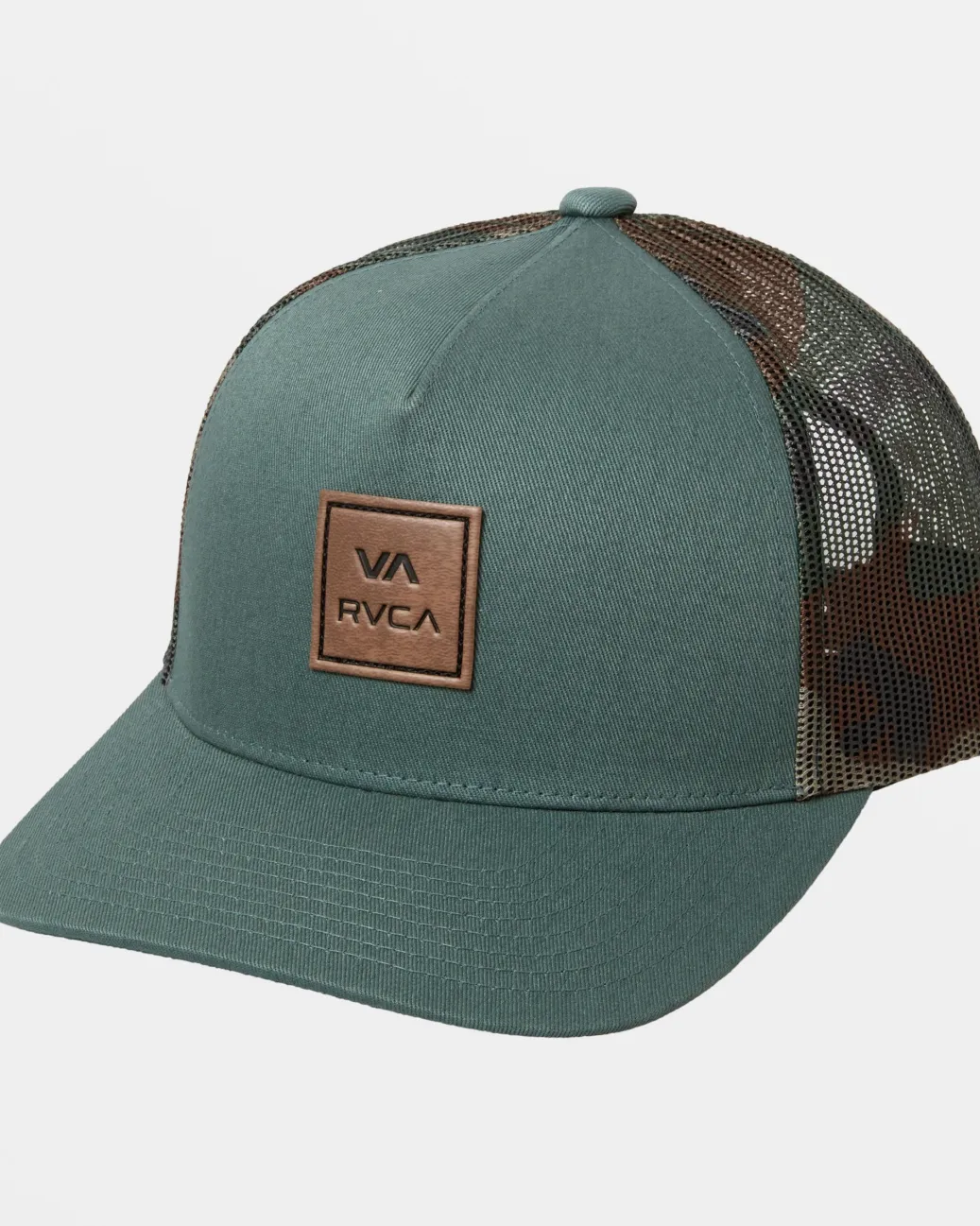 BOY RVCA Hats / Beanies>BOYS VA ALL THE WAY CURVED TRUCKER HAT