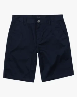 BOY RVCA Shorts>BOYS WEEKDAY STRETCH 18" SHORTS