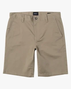 BOY RVCA Shorts>BOYS WEEKDAY STRETCH 18" SHORTS