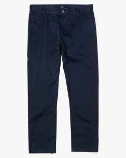 BOY RVCA Denim / Pants>BOYS WEEKDAY STRETCH STRAIGHT FIT PANTS