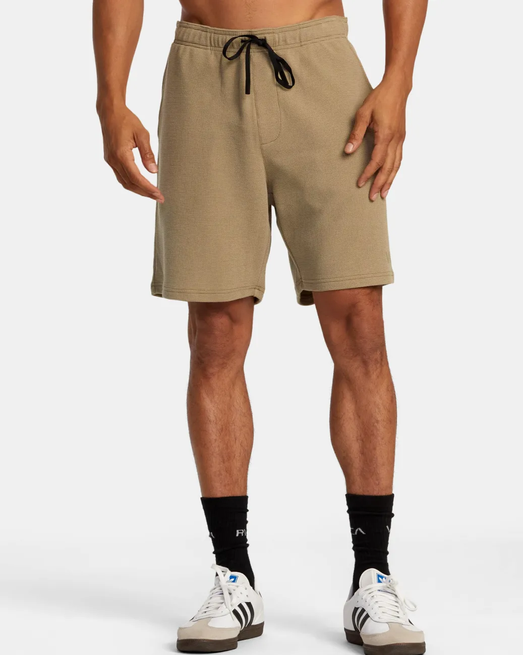 RVCA Shorts / Hybrids>C-ABLE WAFFLE KNIT SHORTS