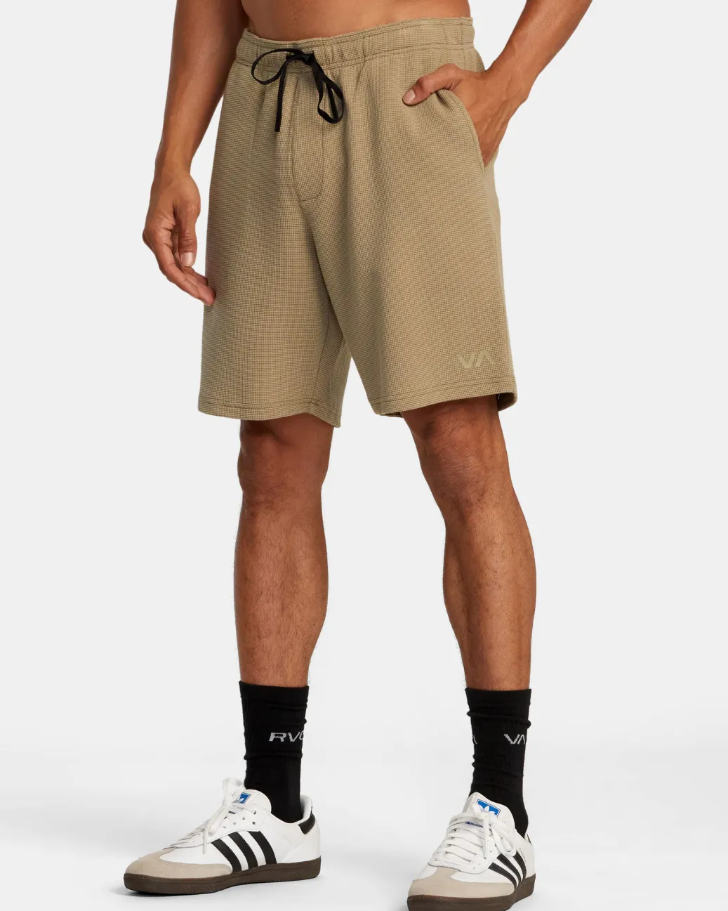 RVCA Shorts / Hybrids>C-ABLE WAFFLE KNIT SHORTS