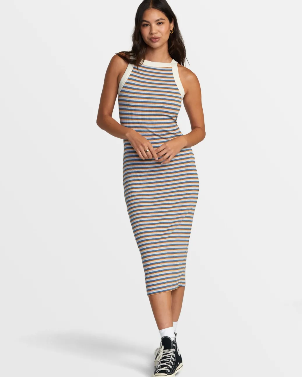 Women RVCA Dresses / Rompers>CARELESS MIDI DRESS