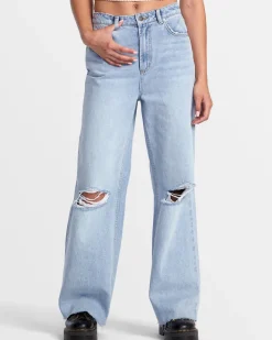 Women RVCA Denim|Pants>COCO DENIM JEANS