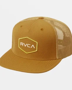 RVCA Hats / Beanies>COMMONWEALTH TRUCKER HAT