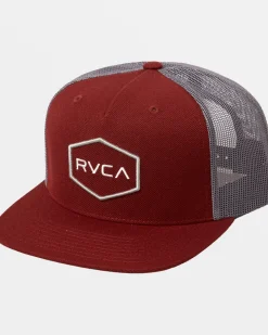 RVCA Hats / Beanies>COMMONWEALTH TRUCKER HAT