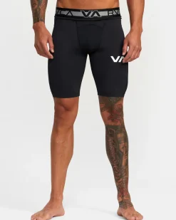 RVCA Compression Clothing|Athletic Shorts>COMPRESSION TRAINING SHORTS