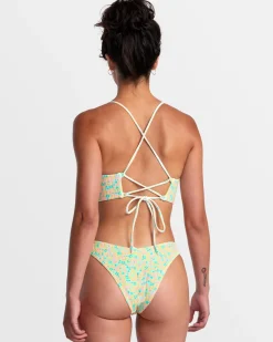 Women RVCA Bikini Bottoms|Bikini Bottoms>CONFETTI V-FRONT FRENCH BIKINI BOTTOMS