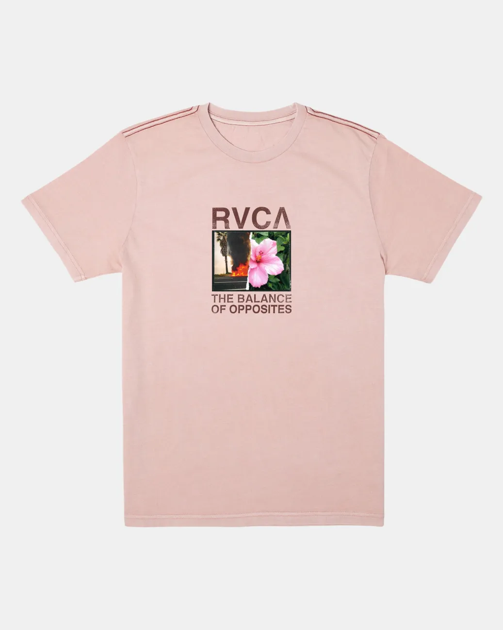 RVCA Tees / Tanks>CONTROL BURN TEE