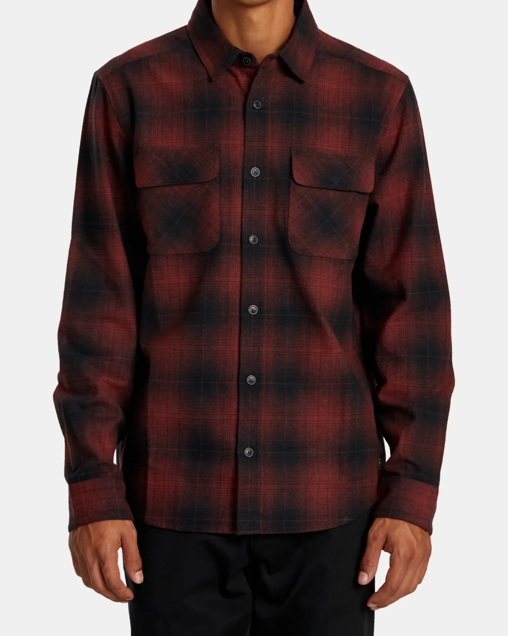 RVCA Shirts / Flannels>DAYSHIFT FLANNEL LONG SLEEVE TOP