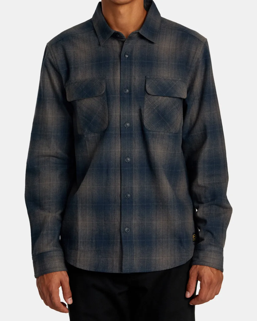 RVCA Shirts / Flannels>DAYSHIFT FLANNEL LONG SLEEVE TOP