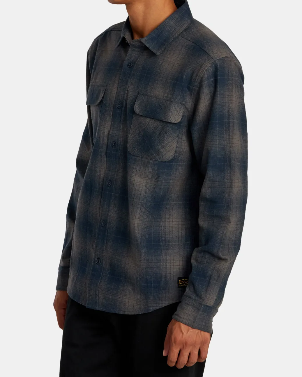 RVCA Shirts / Flannels>DAYSHIFT FLANNEL LONG SLEEVE TOP