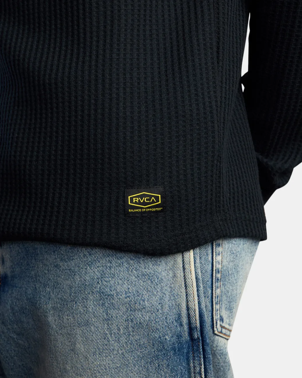 RVCA Tees / Tanks>DAYSHIFT LONG SLEEVE THERMAL SHIRT