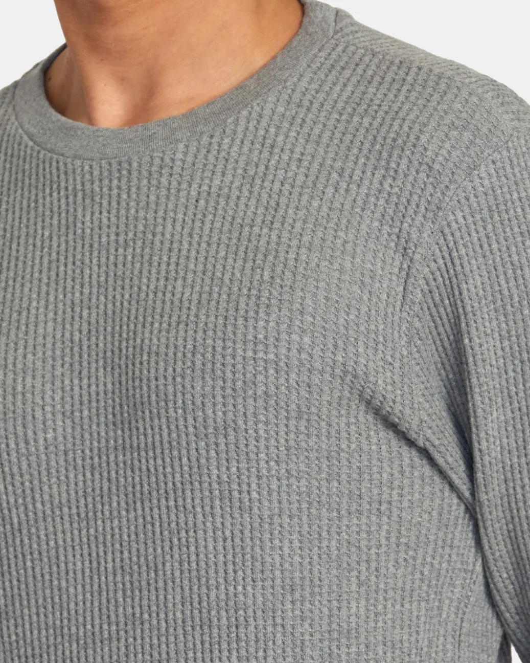 RVCA Tees / Tanks>DAYSHIFT LONG SLEEVE THERMAL SHIRT