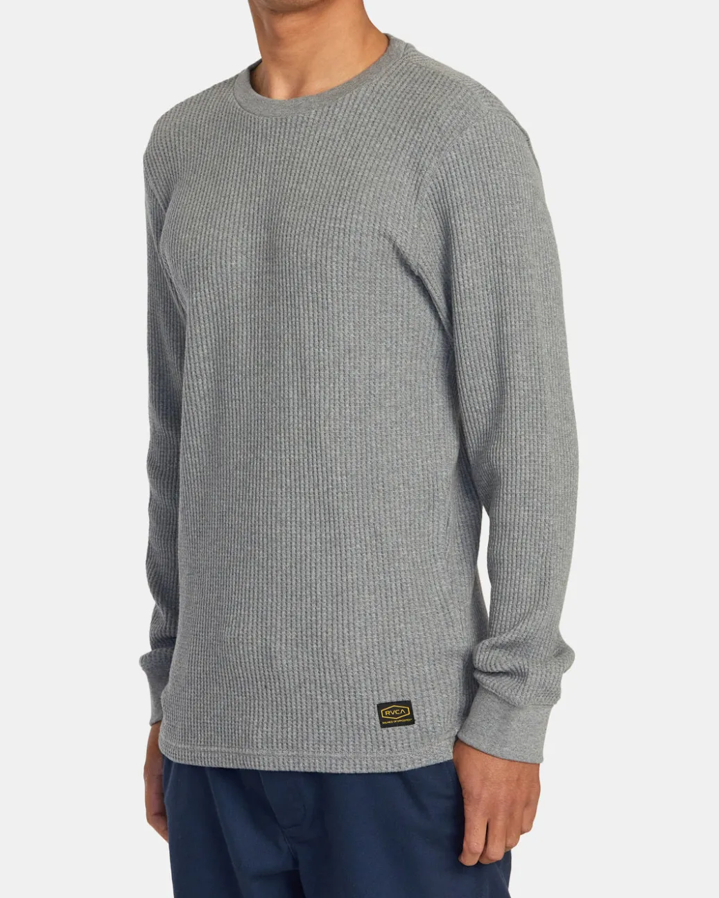 RVCA Tees / Tanks>DAYSHIFT LONG SLEEVE THERMAL SHIRT