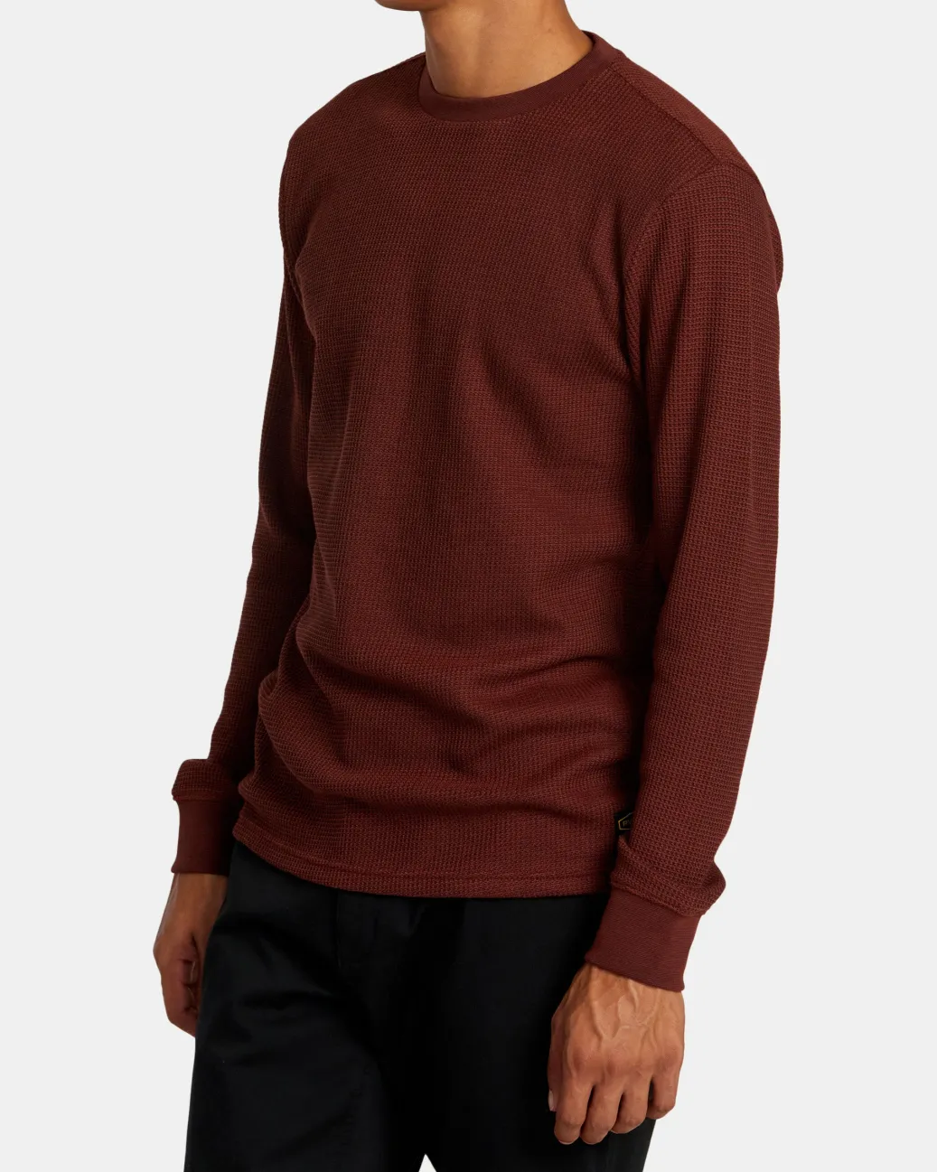 RVCA Tees / Tanks>DAYSHIFT LONG SLEEVE THERMAL SHIRT