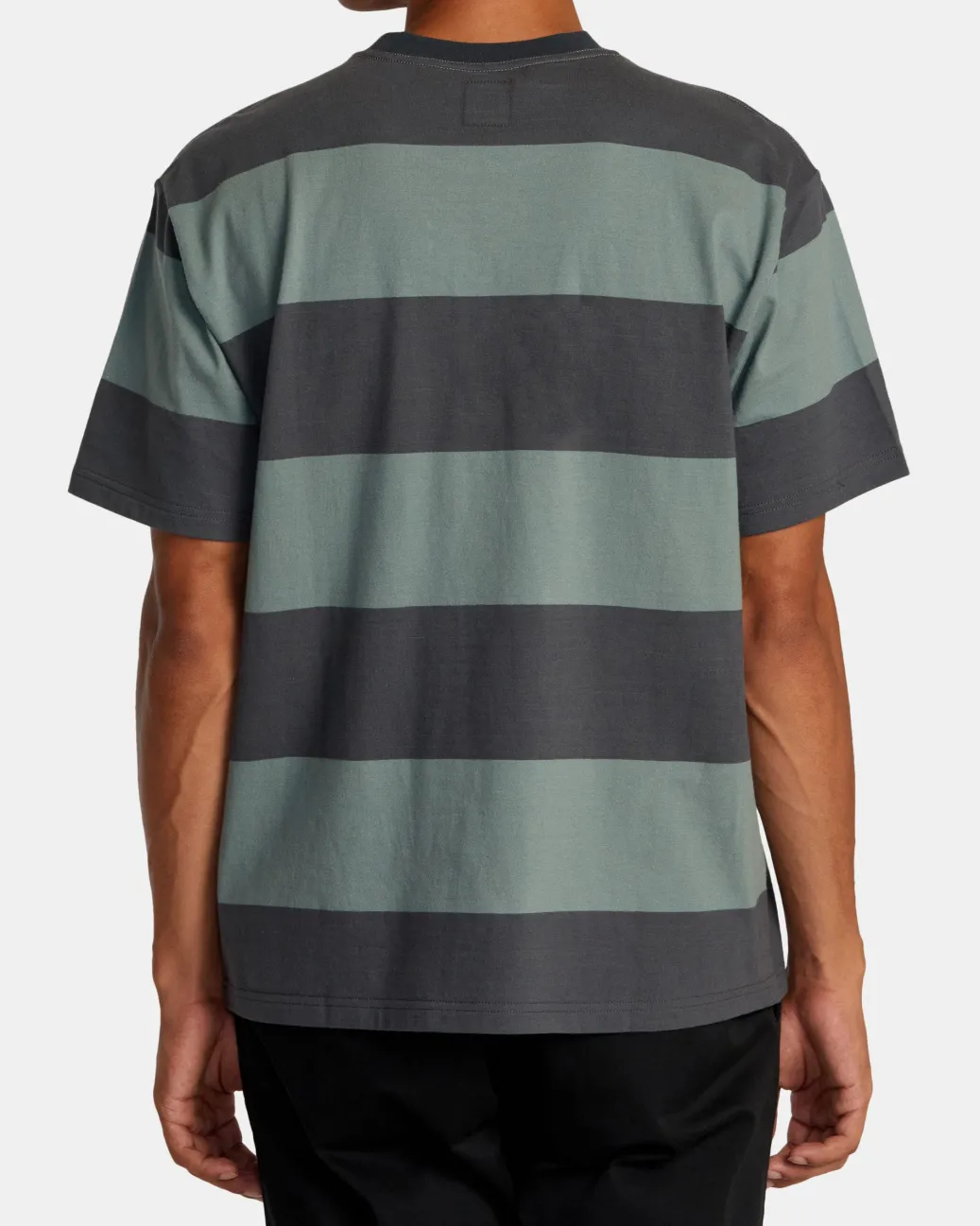 RVCA Tees / Tanks>DAYSHIFT STRIPE TEE