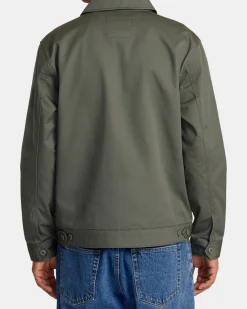 RVCA Jackets>DAYSHIFT TWILL JACKET