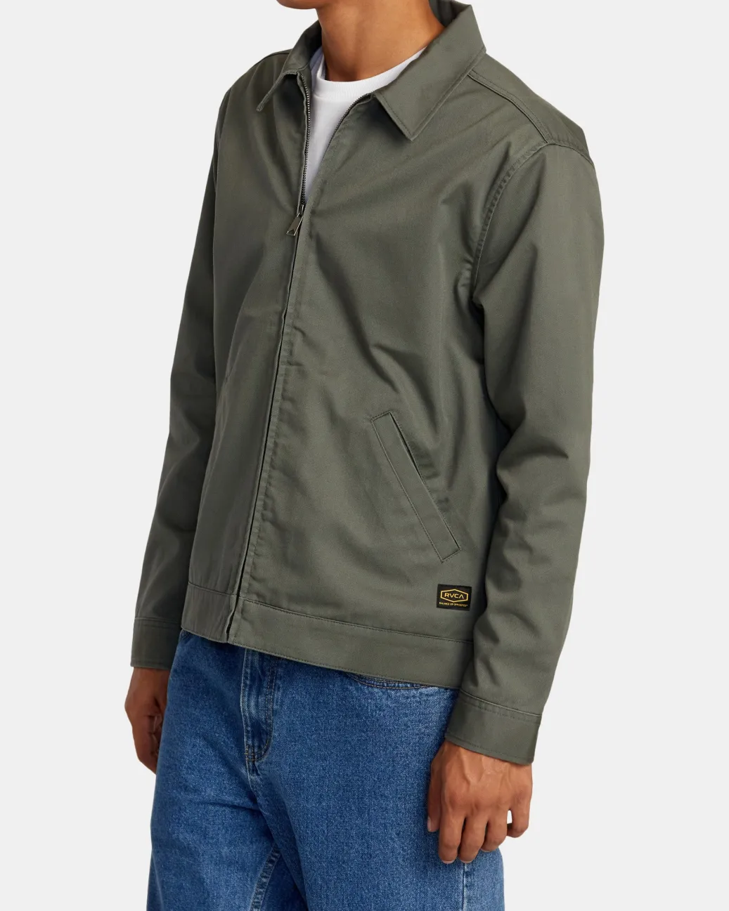 RVCA Jackets>DAYSHIFT TWILL JACKET
